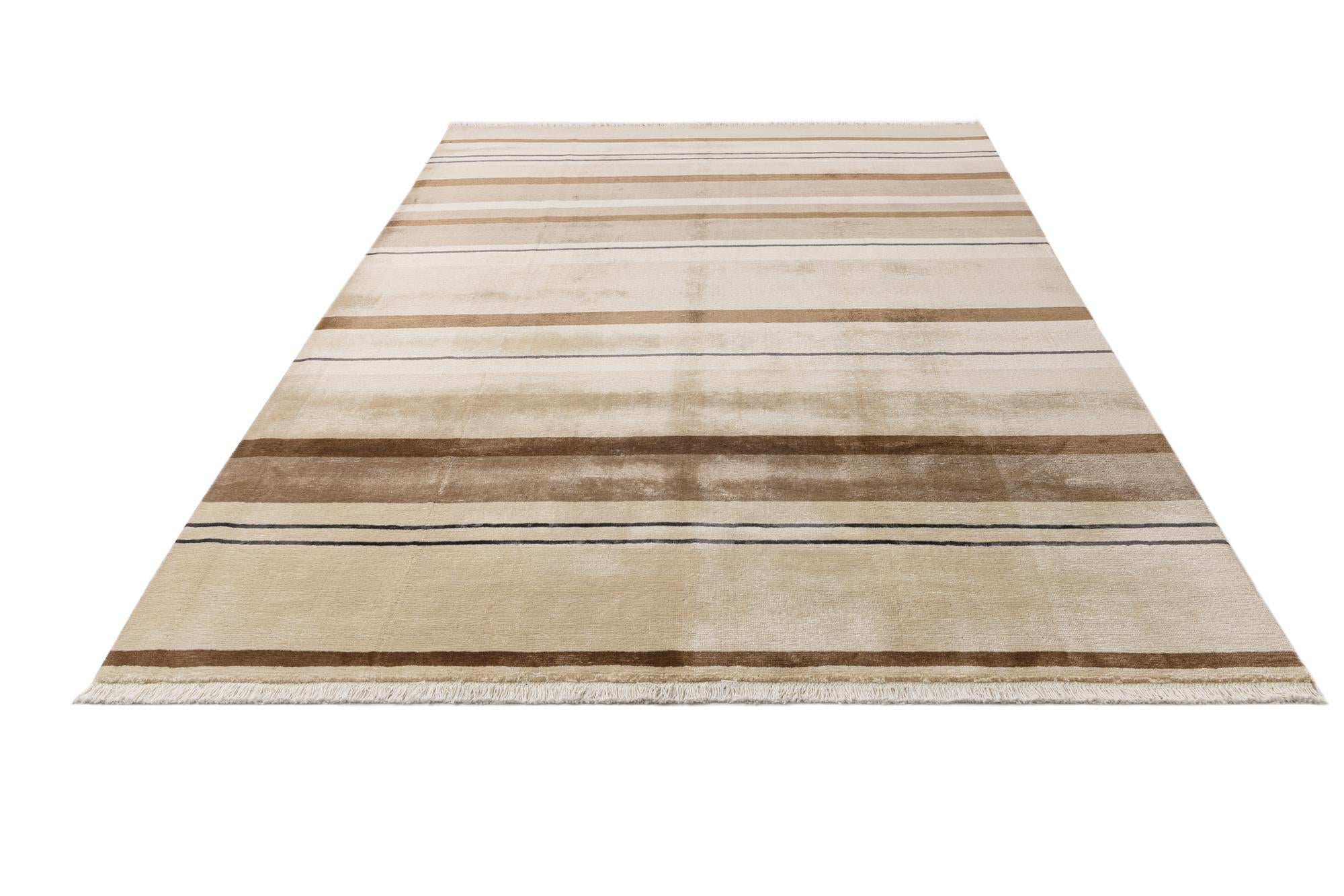 6' 7 x 9' 8 Hand Knotted Darya Wool Rug