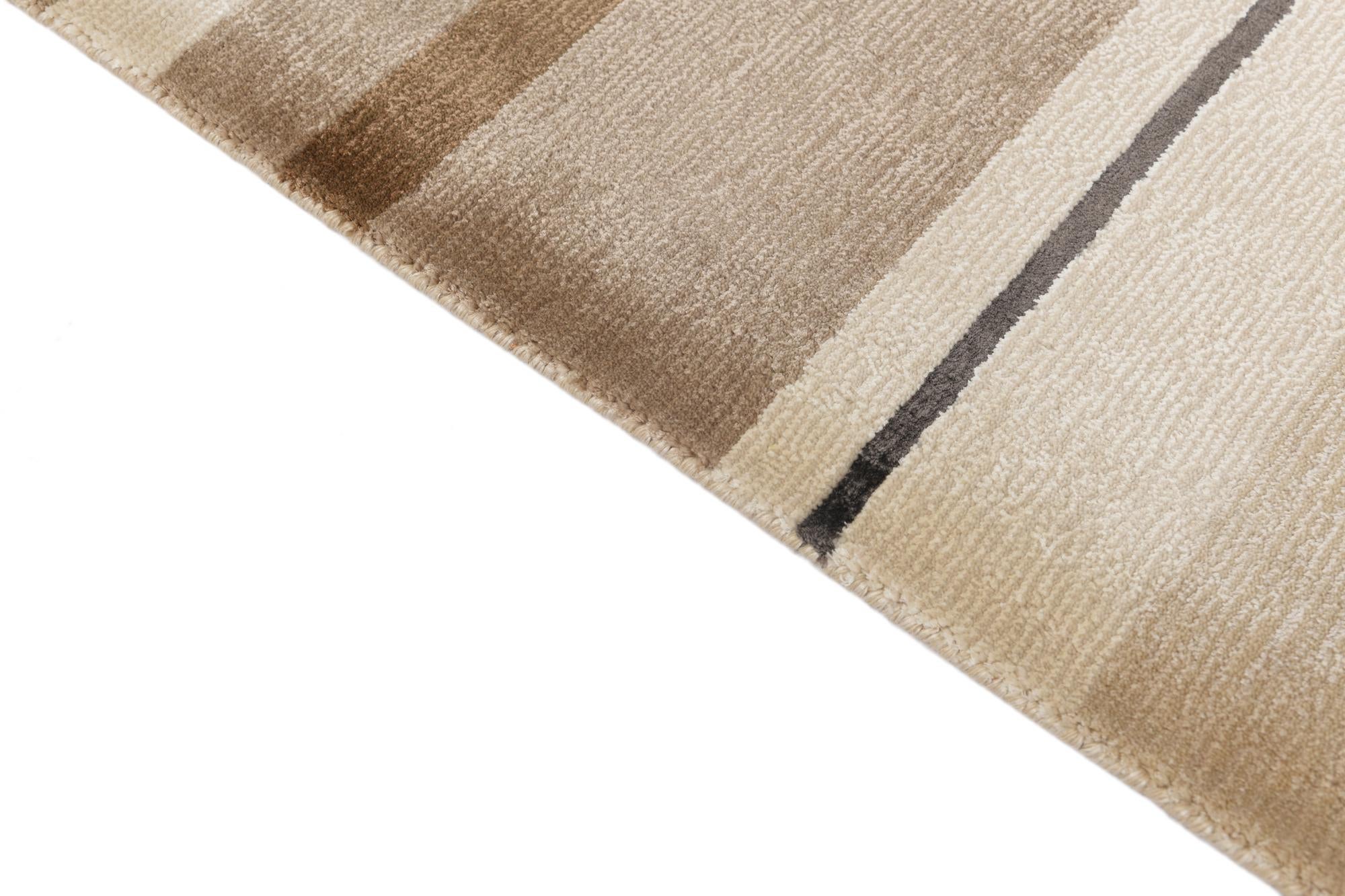6' 7 x 9' 8 Hand Knotted Darya Wool Rug