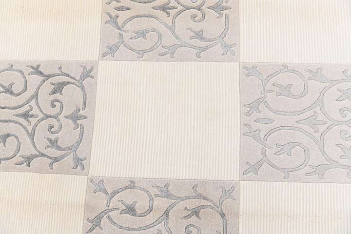 6' 7 x 9' 10 Hand Knotted Darya Wool Rug