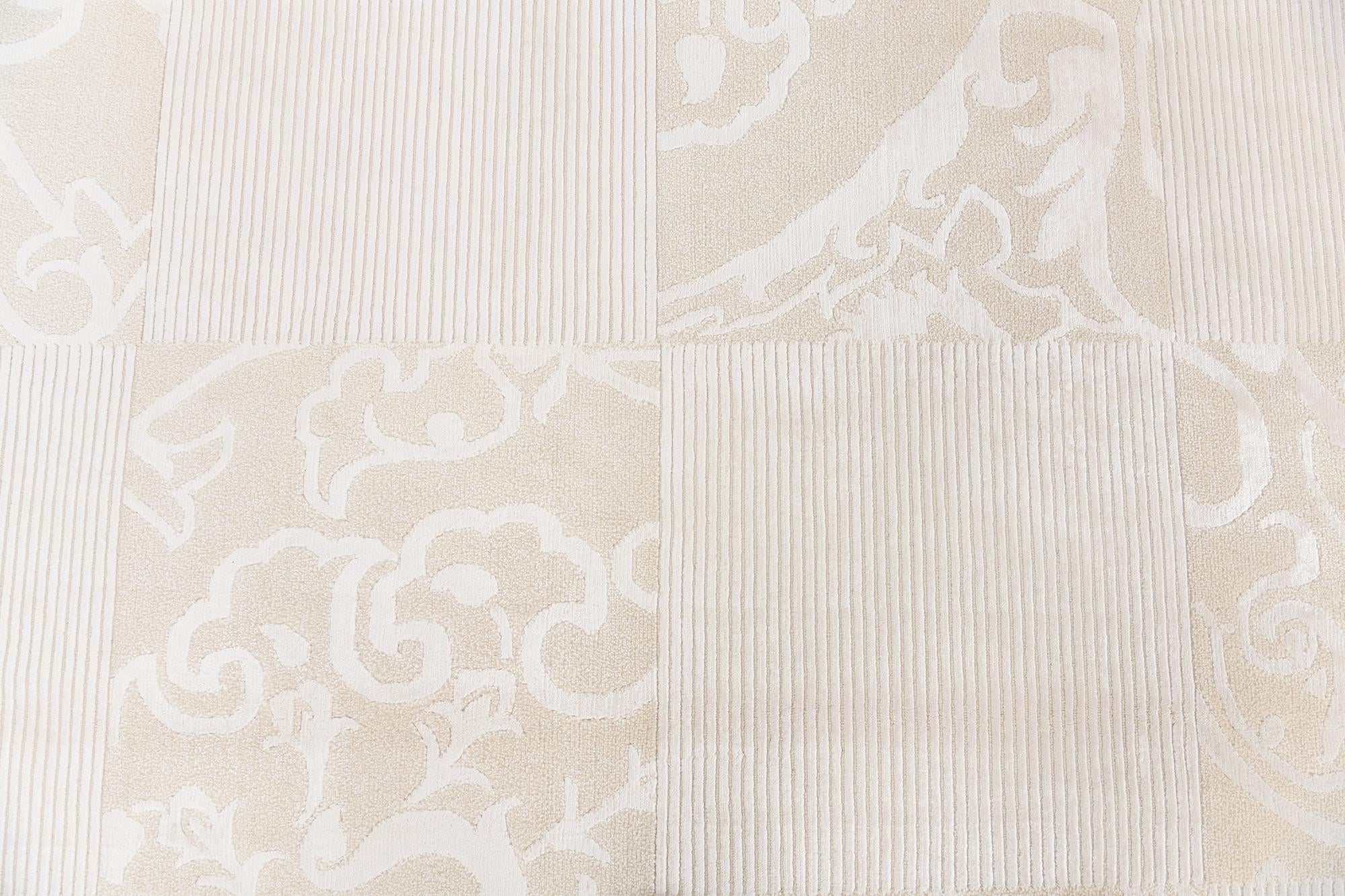 6' 9 x 10' Hand Knotted Darya Wool Rug