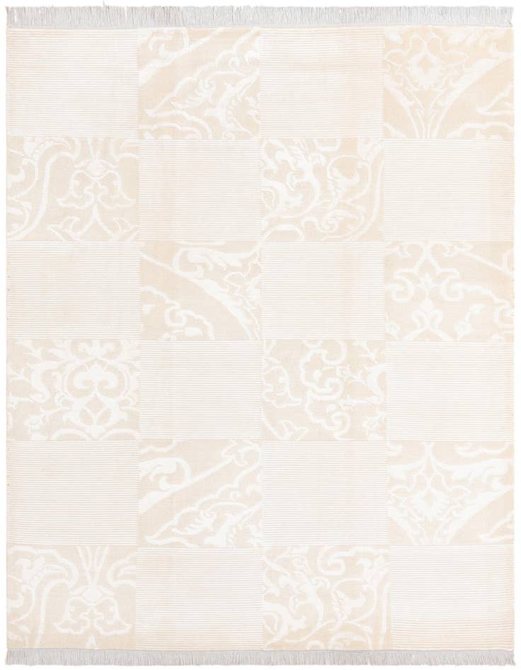 Detail image of 6' 9 x 10' Hand Knotted Darya Wool Rug
