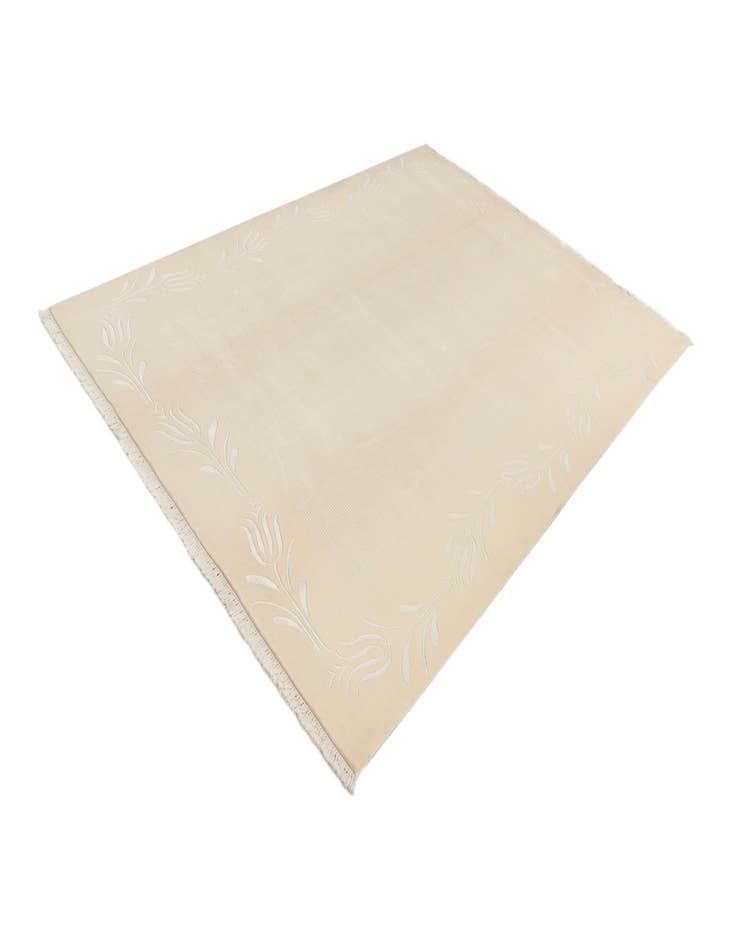 Detail image of 6' 10 x 9' 5  Hand Knotted Darya Wool Rug