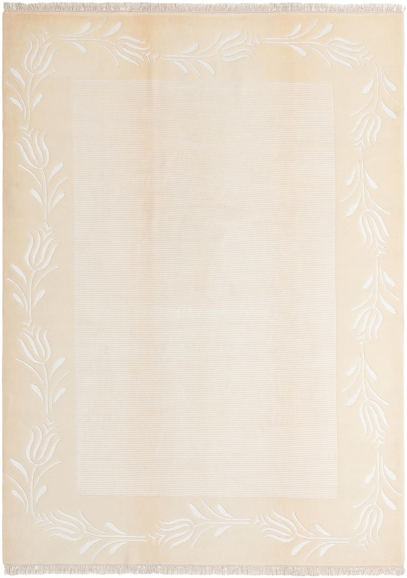 6' 10 x 9' 5 Hand Knotted Darya Wool Rug