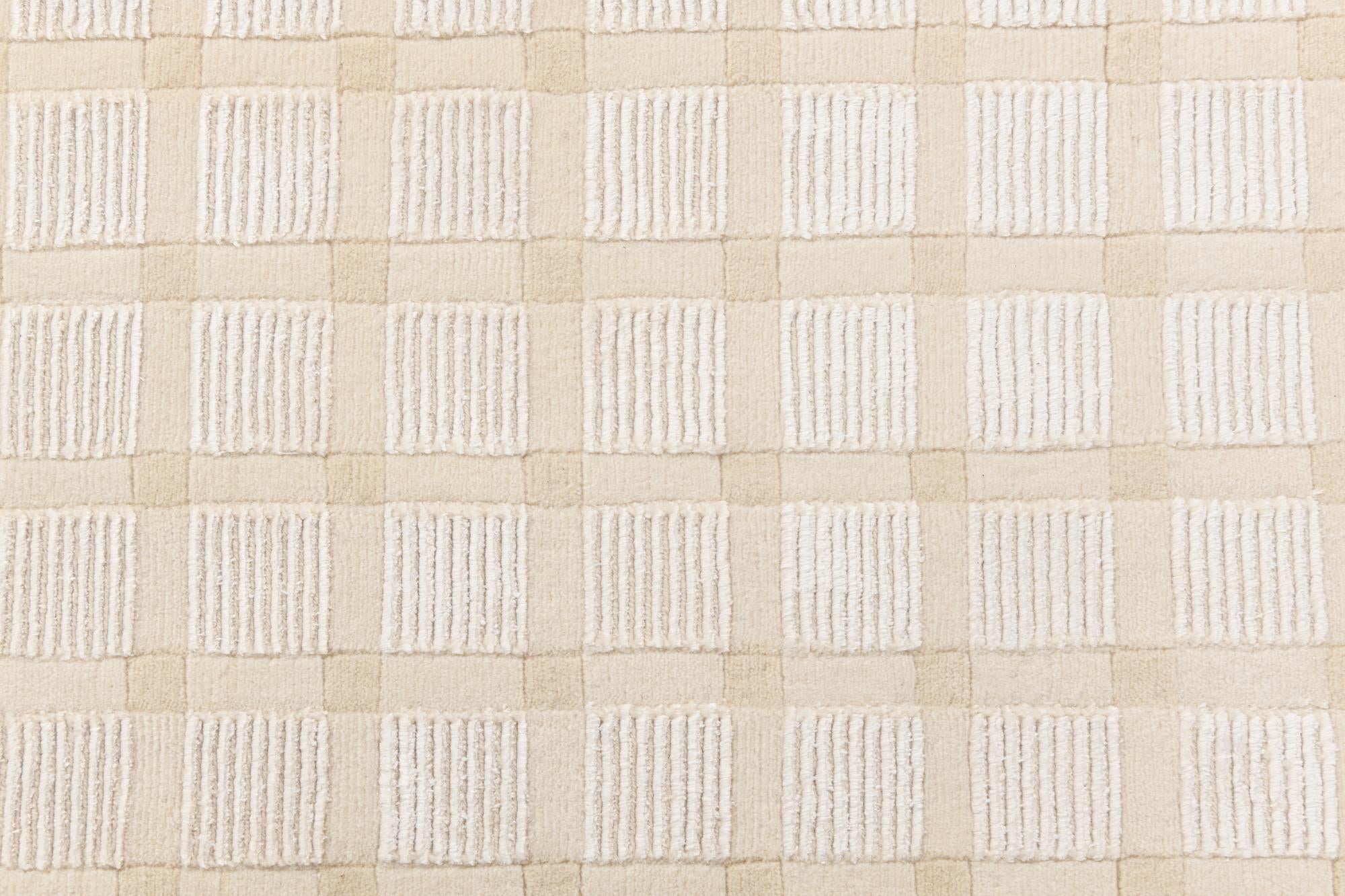 6' 5 x 9' 9 Hand Knotted Darya Wool Rug
