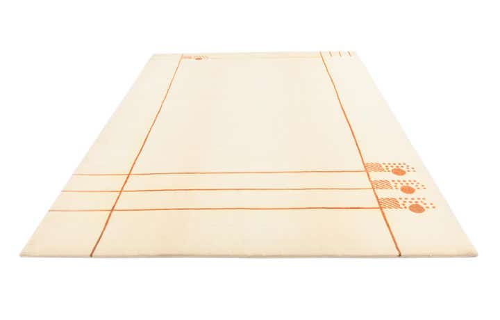 6' 8 x 9' 7 Hand Knotted Darya Wool Rug