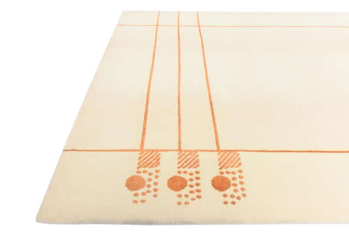 6' 8 x 9' 7 Hand Knotted Darya Wool Rug