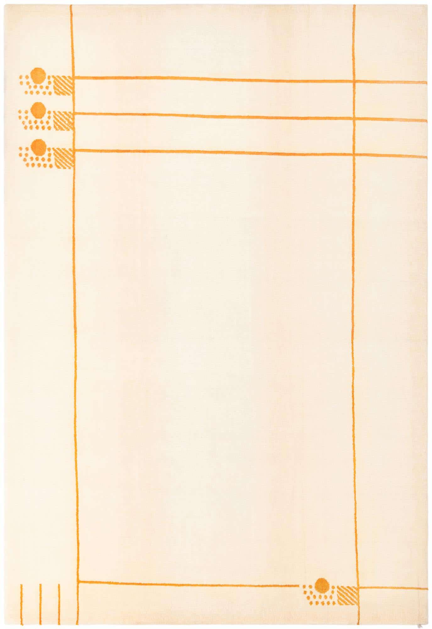 6' 8 x 9' 7 Hand Knotted Darya Wool Rug