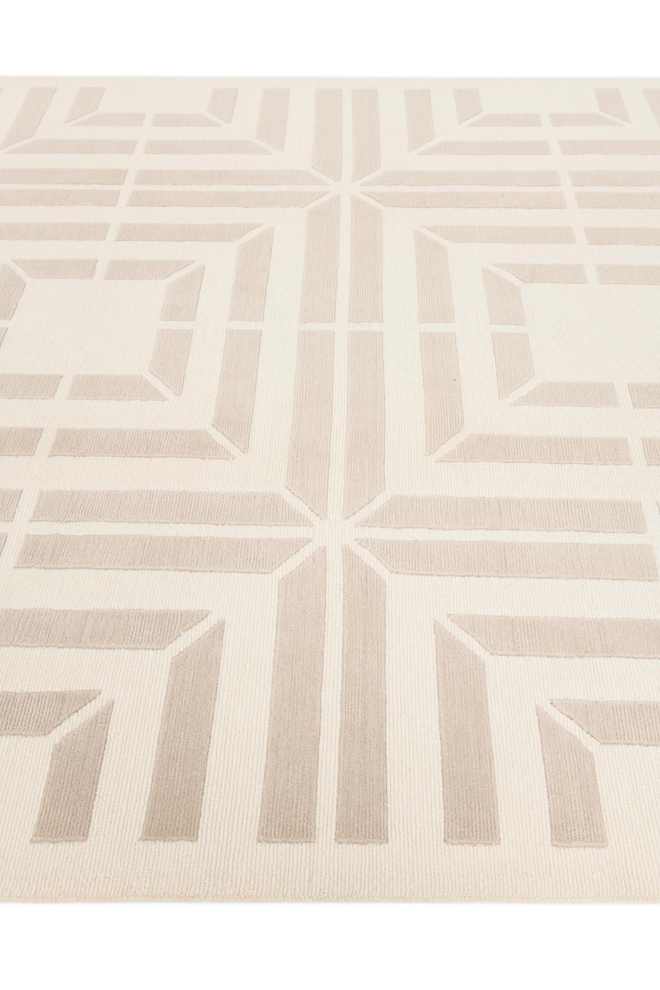 6' 8 x 9' 11 Hand Knotted Darya Wool Rug
