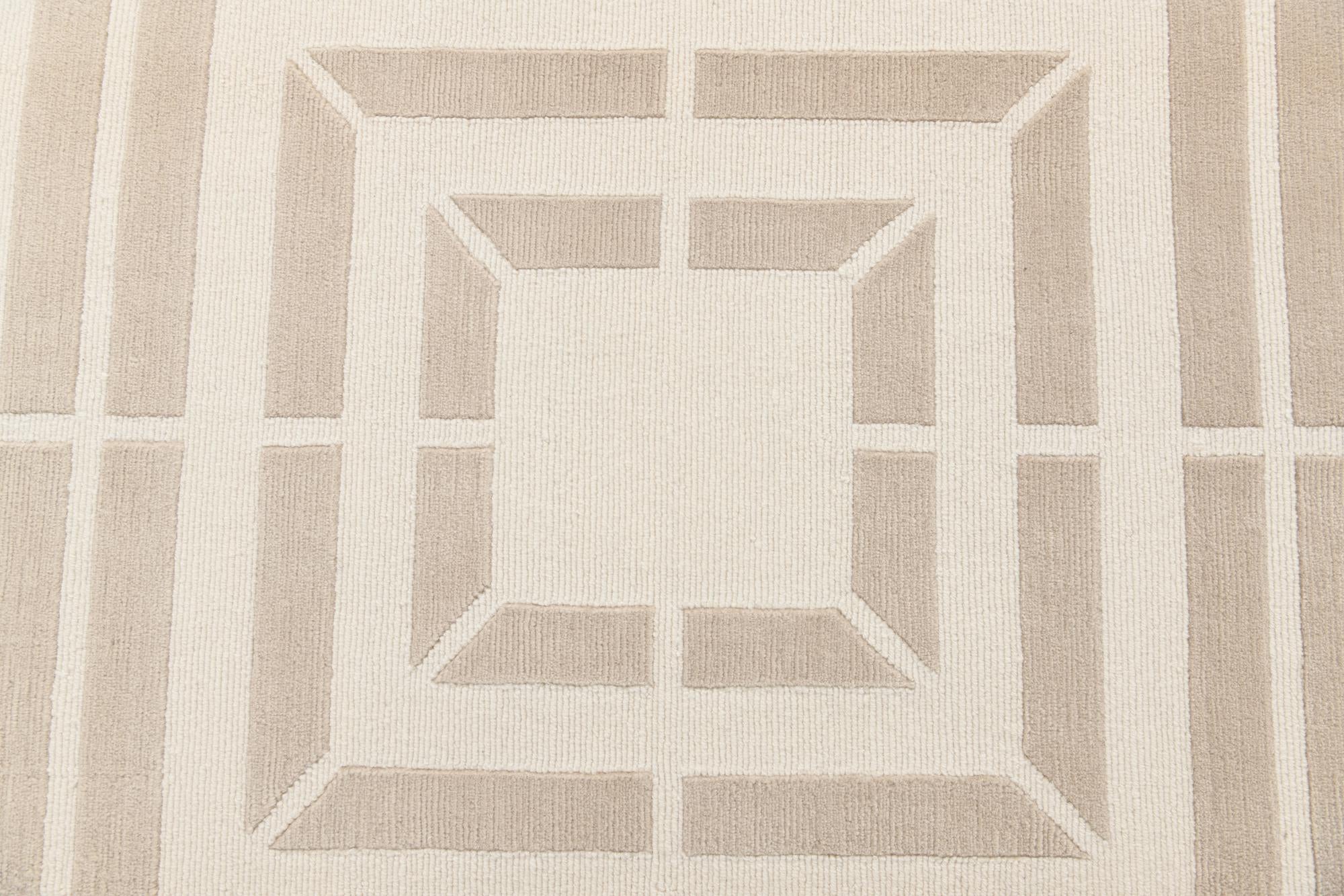 6' 8 x 9' 11 Hand Knotted Darya Wool Rug