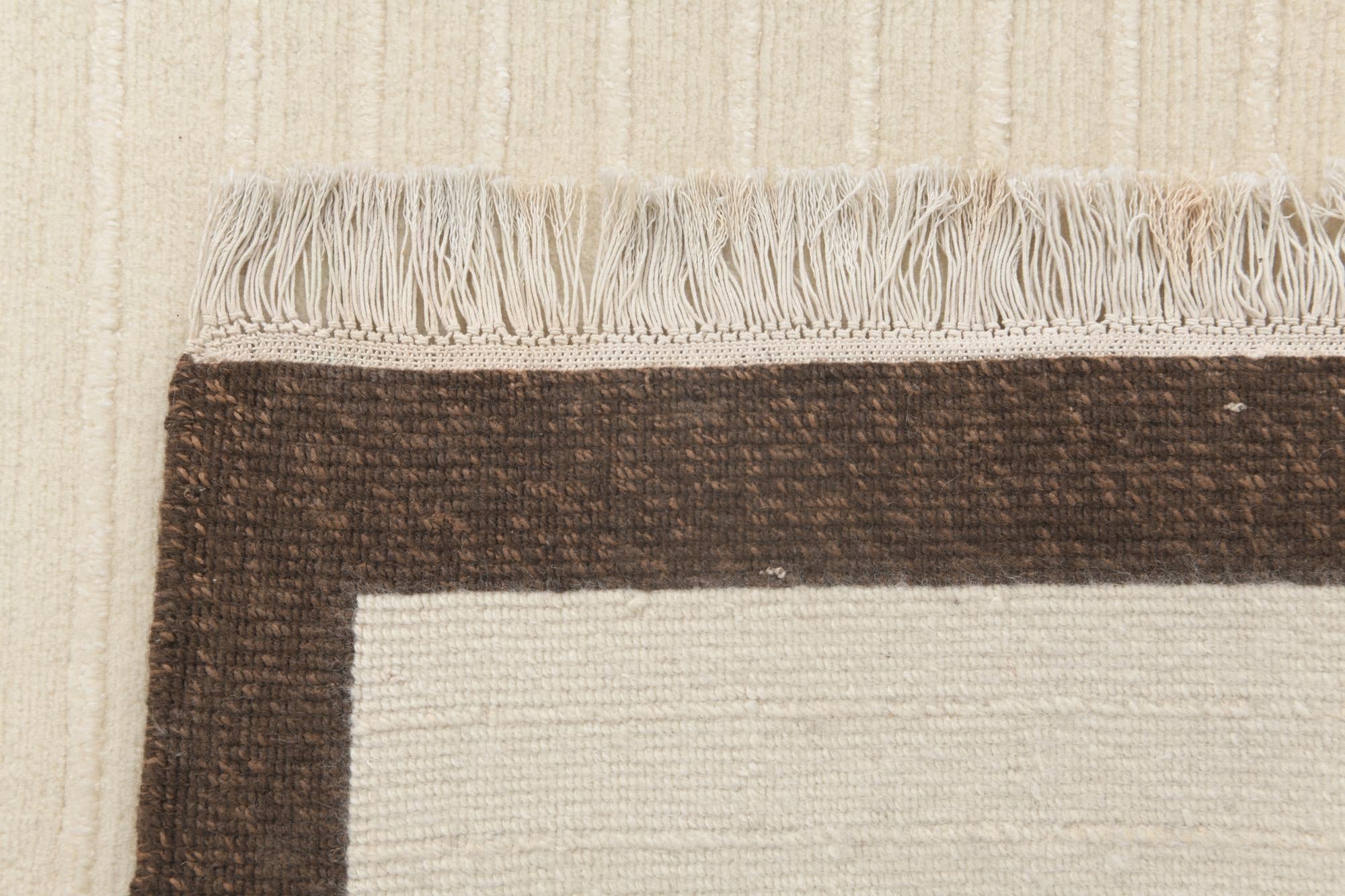6' 7 x 9' 11 Hand Knotted Darya Wool Rug