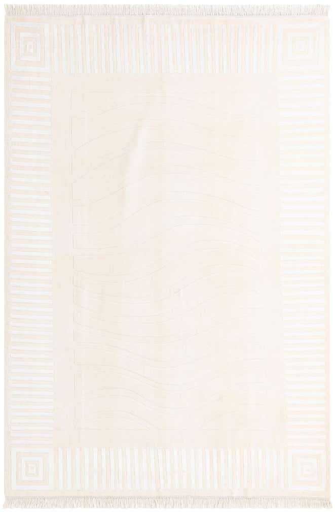 6' 7 x 9' 11 Hand Knotted Darya Wool Rug