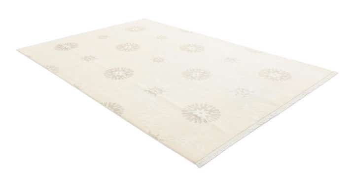 6' 9 x 9' 11 Hand Knotted Darya Wool Rug