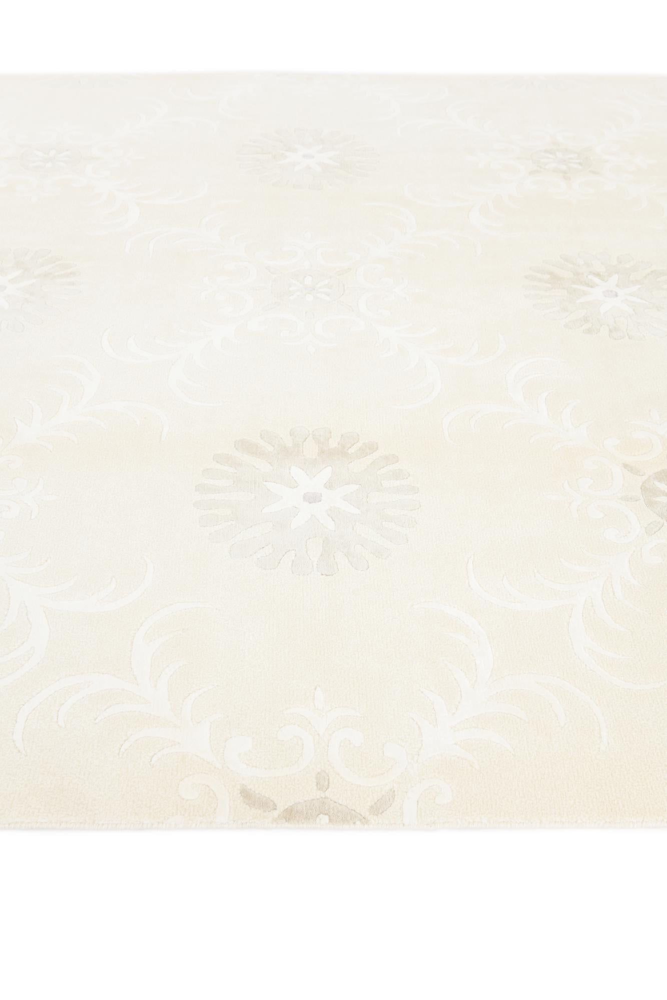 6' 9 x 9' 11 Hand Knotted Darya Wool Rug