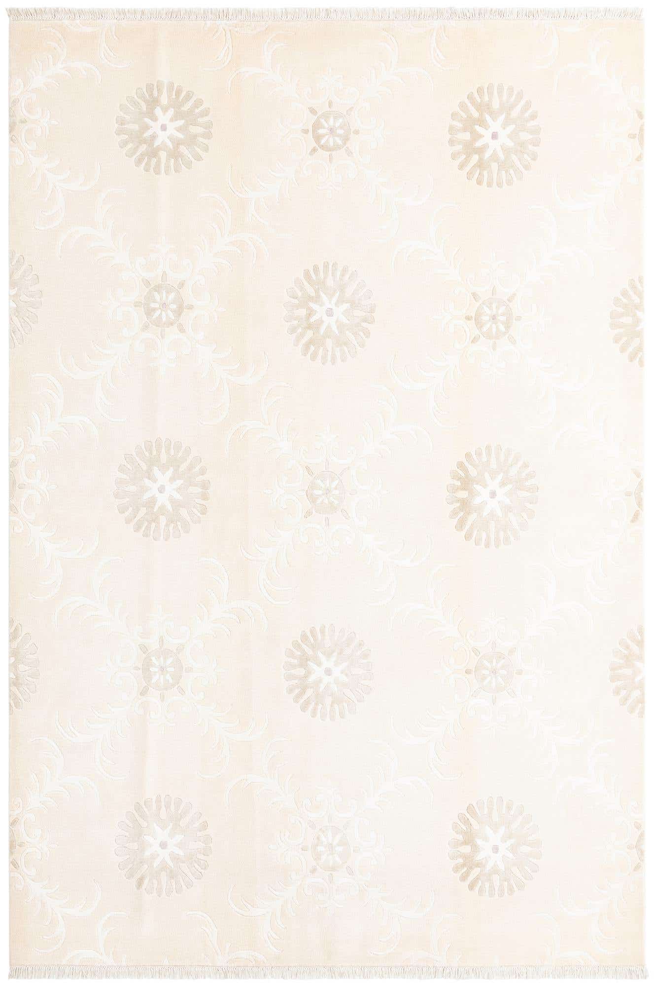 6' 9 x 9' 11 Hand Knotted Darya Wool Rug