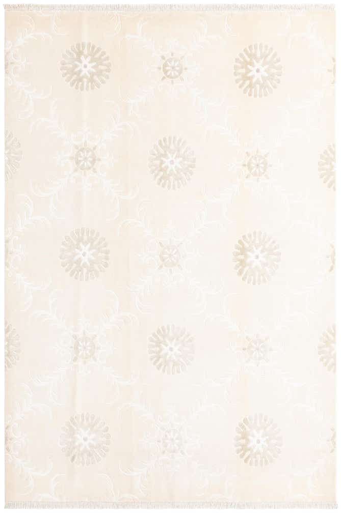 6' 9 x 9' 11 Hand Knotted Darya Wool Rug