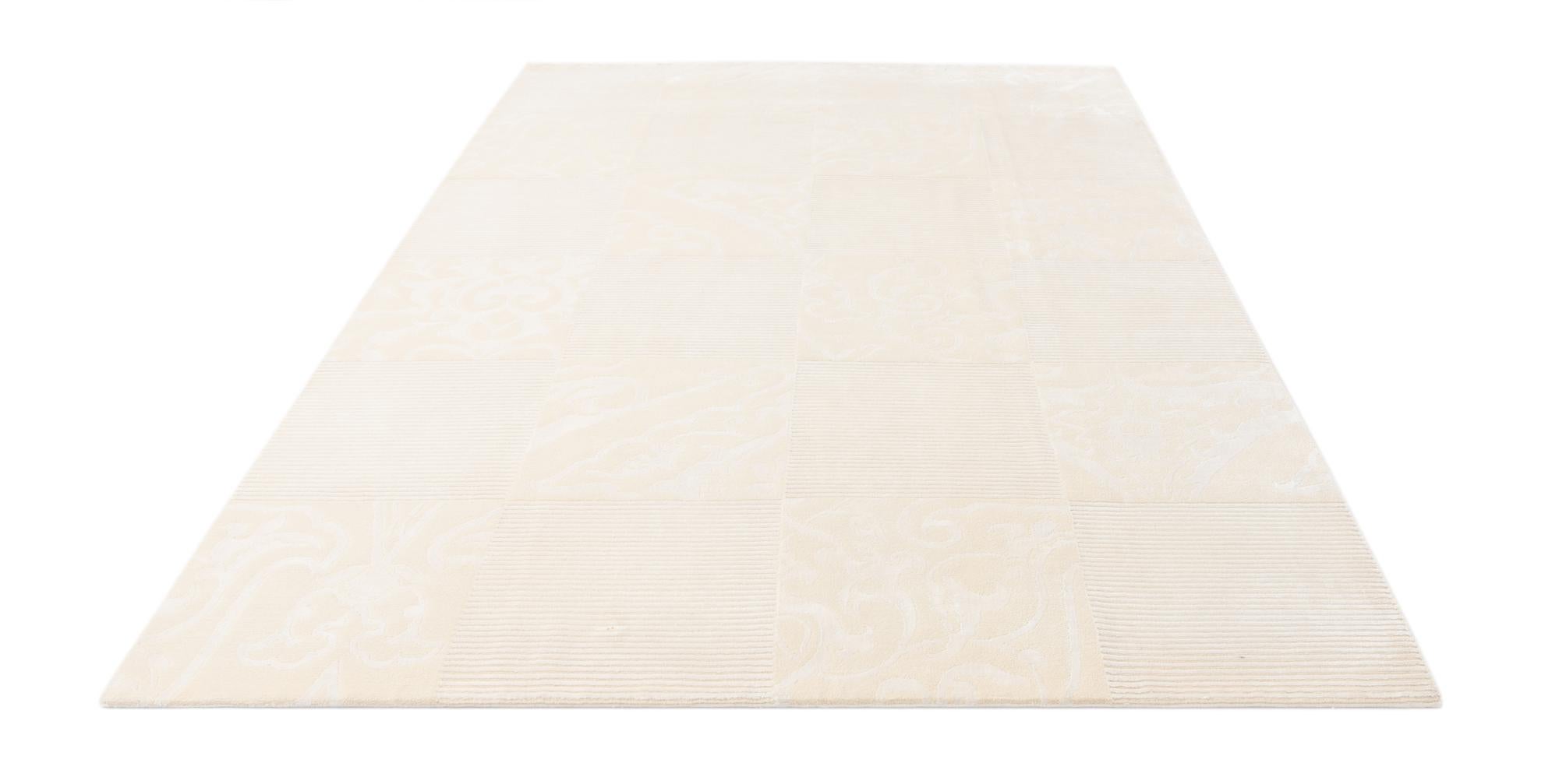 6' 8 x 9' 11 Hand Knotted Darya Wool Rug