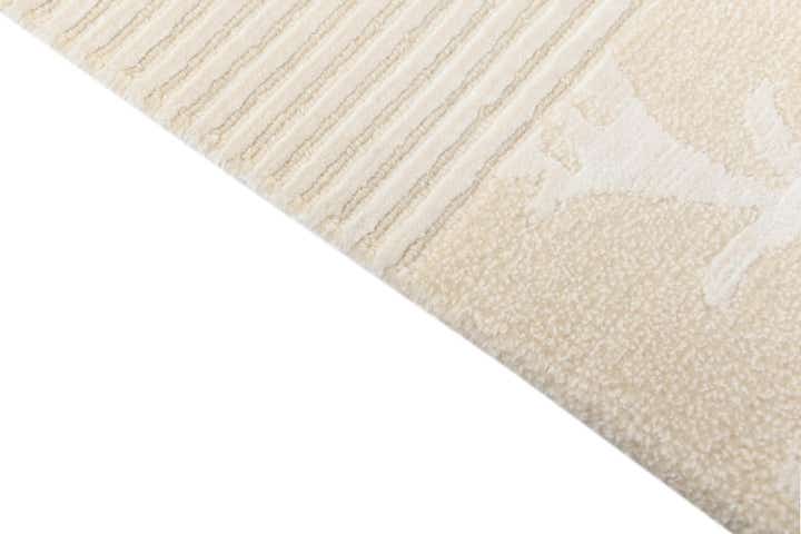 6' 8 x 9' 11 Hand Knotted Darya Wool Rug