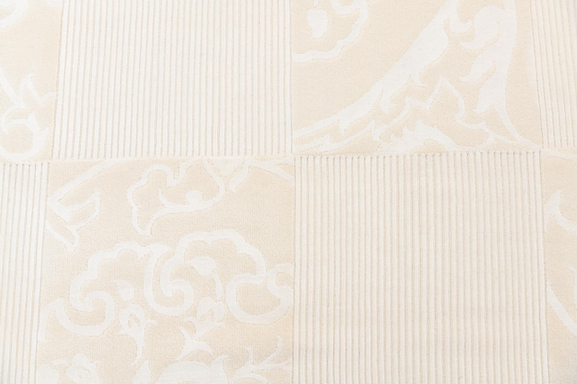 6' 8 x 9' 11 Hand Knotted Darya Wool Rug