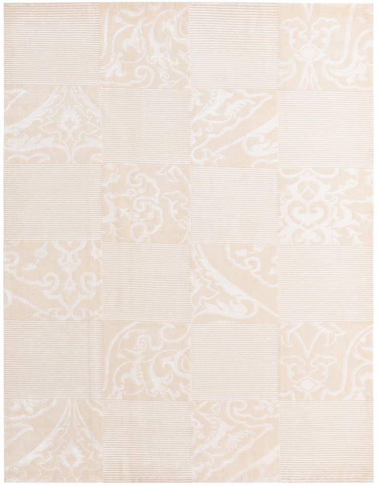 Detail image of 6' 8 x 9' 11 Hand Knotted Darya Wool Rug
