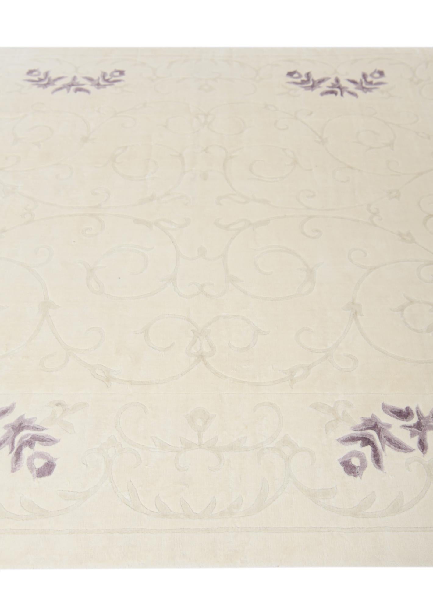 6' 7 x 9' 11 Hand Knotted Darya Wool Rug