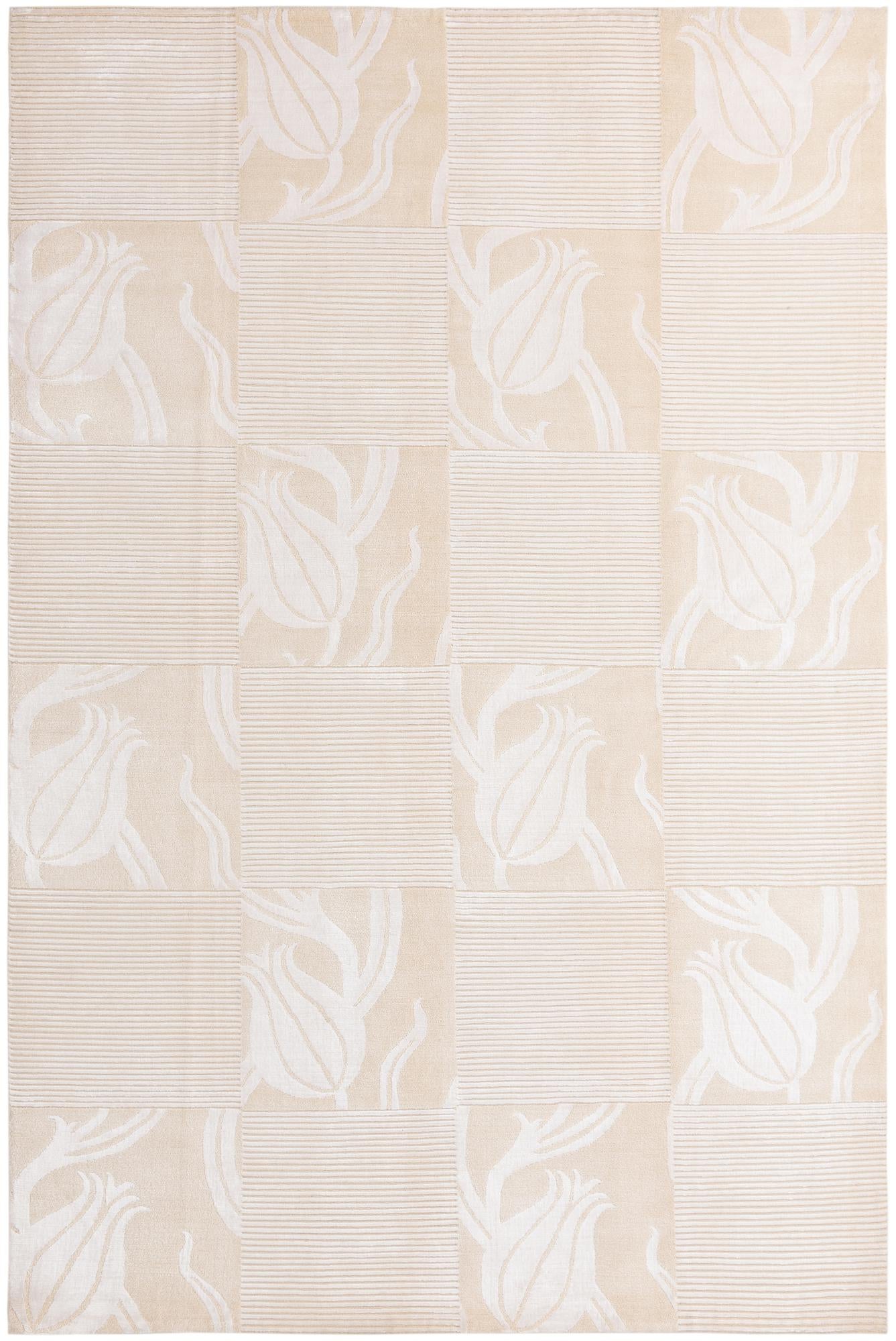 6' 9 x 10' 2 Hand Knotted Darya Wool Rug