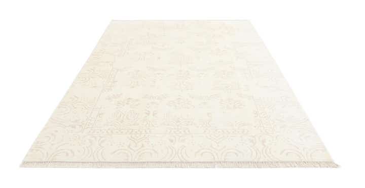 6' 7 x 9' 9 Hand Knotted Darya Wool Rug