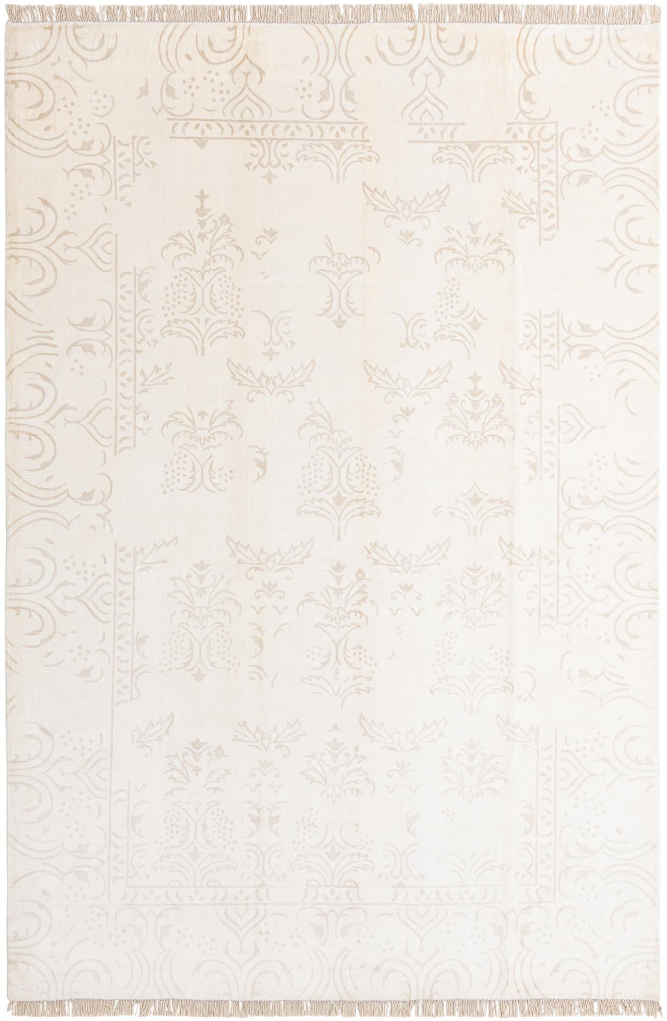 6' 7 x 9' 9 Hand Knotted Darya Wool Rug