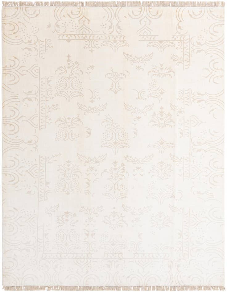 Detail image of 6' 7 x 9' 9 Hand Knotted Darya Wool Rug