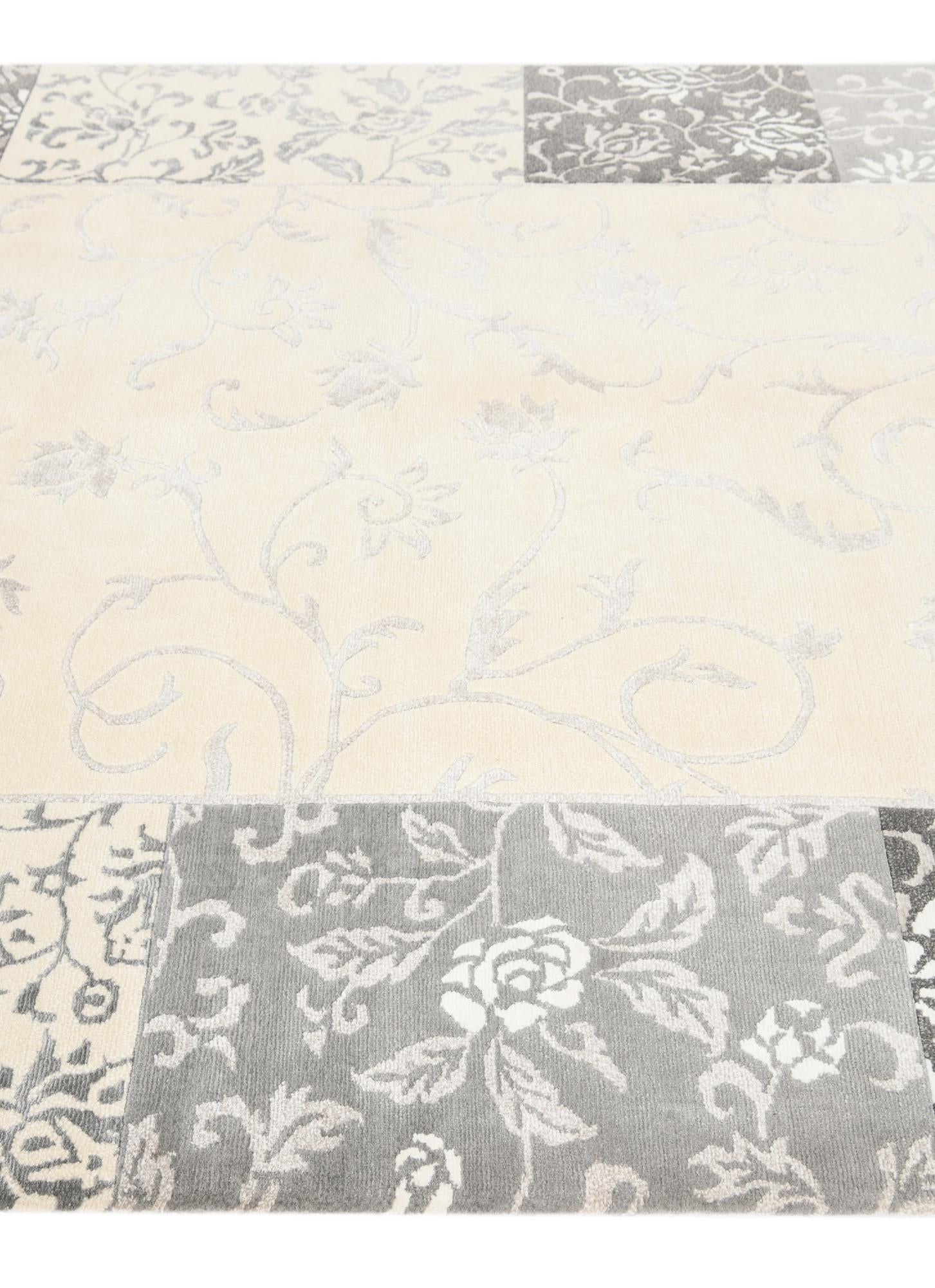 6' 8 x 10' 5 Hand Knotted Darya Wool Rug