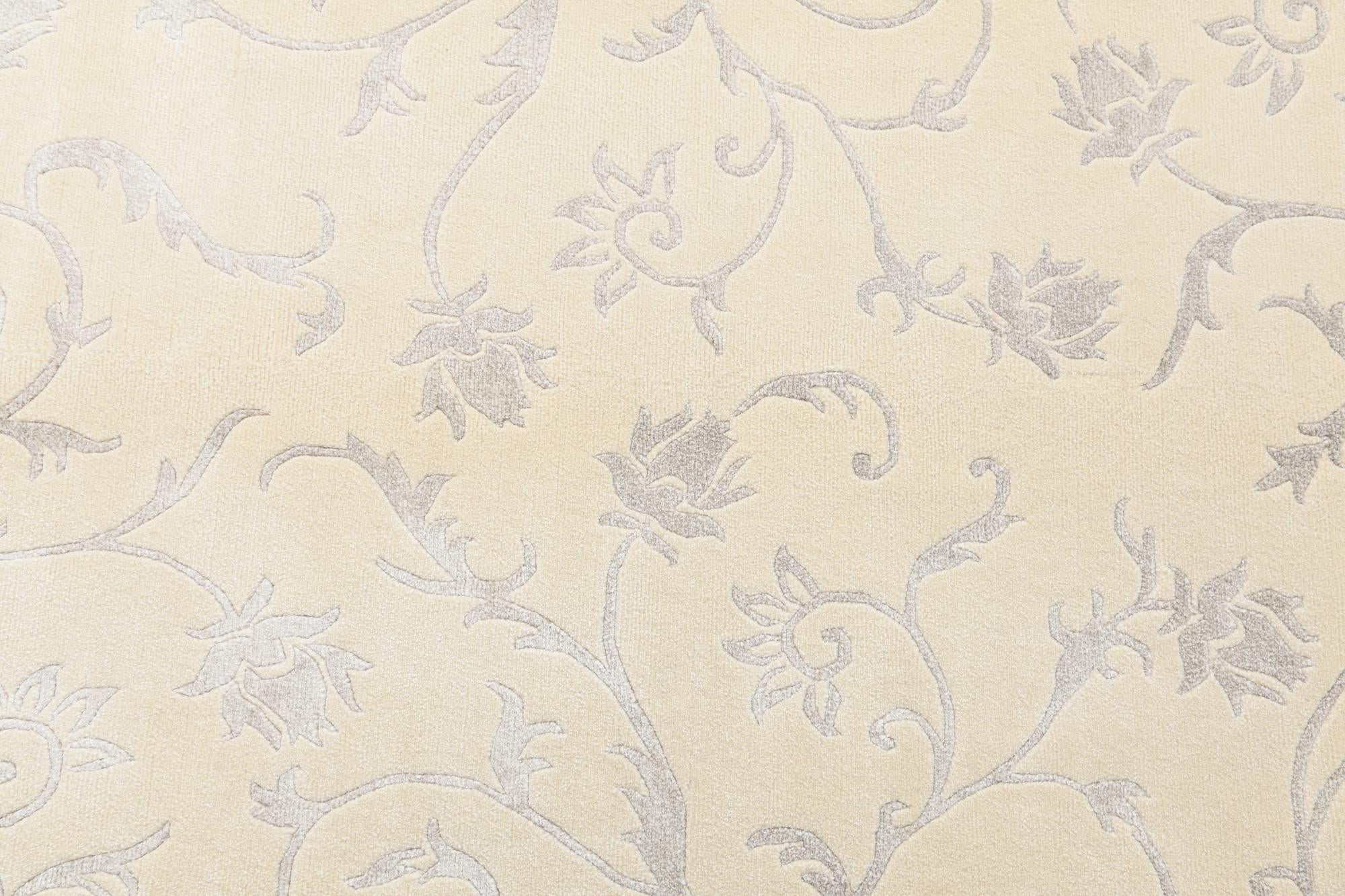 6' 8 x 10' 5 Hand Knotted Darya Wool Rug