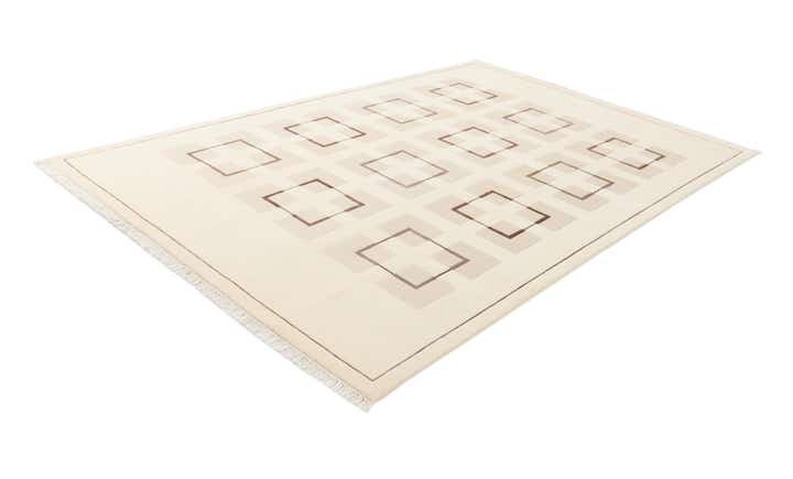 6' 7 x 9' 10 Hand Knotted Darya Wool Rug