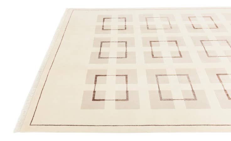 Detail image of 6' 7 x 9' 10 Hand Knotted Darya Wool Rug