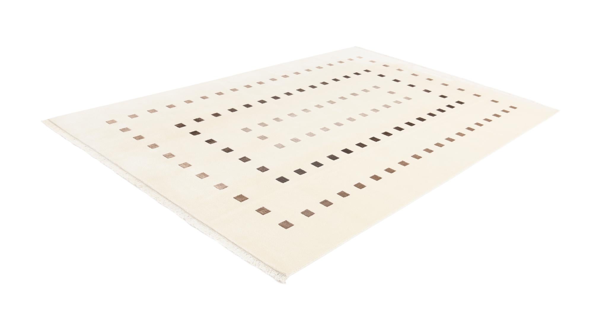 6' 7 x 9' 11 Hand Knotted Darya Wool Rug