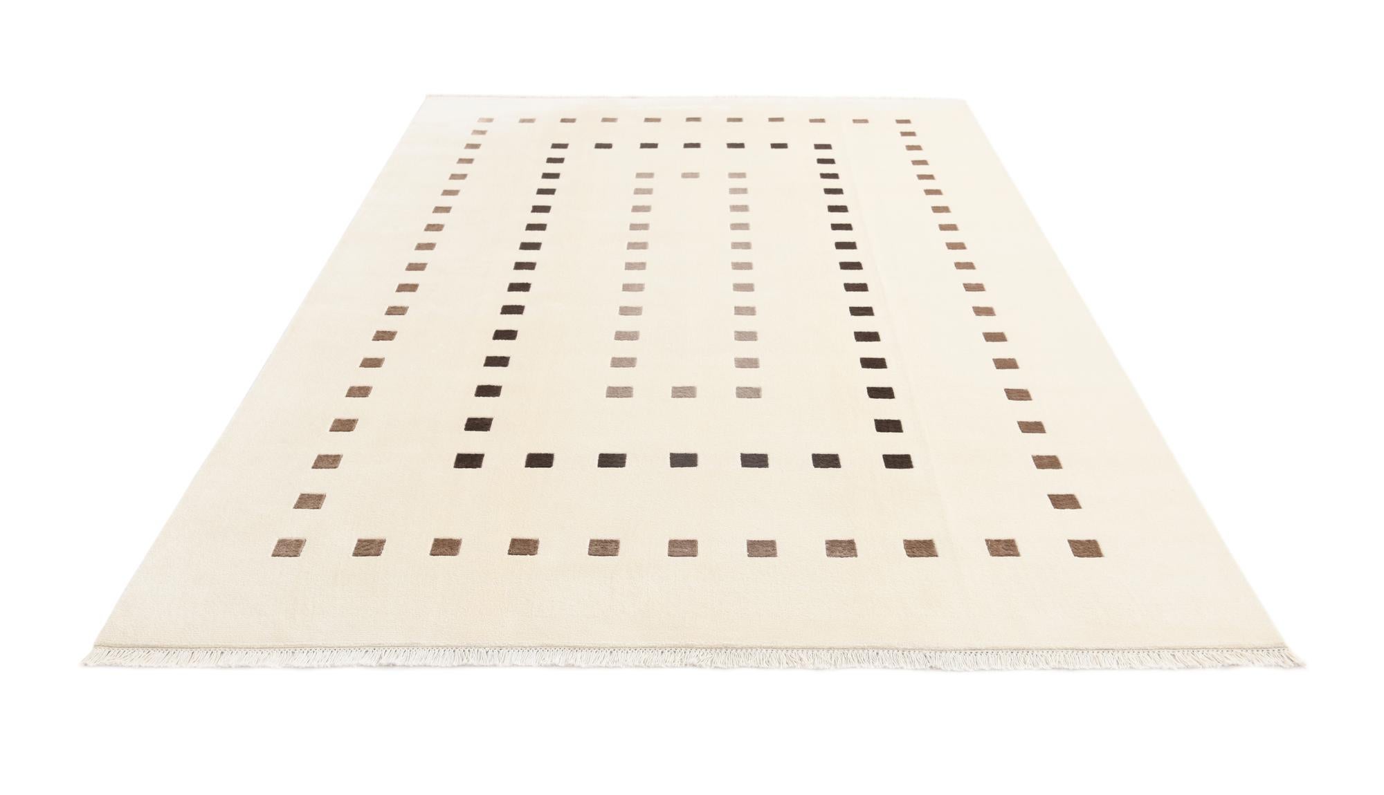 6' 7 x 9' 11 Hand Knotted Darya Wool Rug
