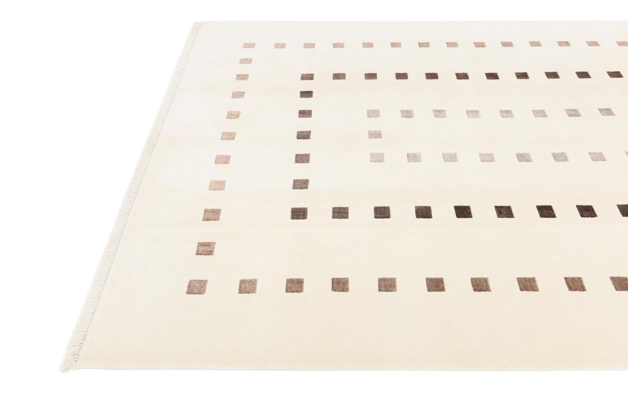 6' 7 x 9' 11 Hand Knotted Darya Wool Rug