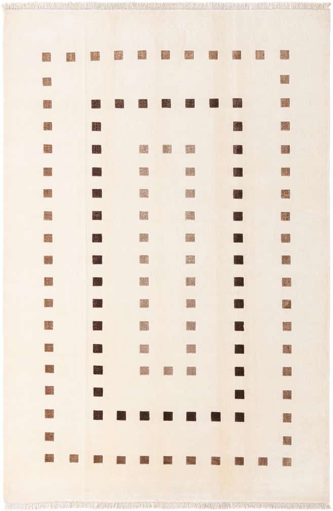 6' 7 x 9' 11 Hand Knotted Darya Wool Rug