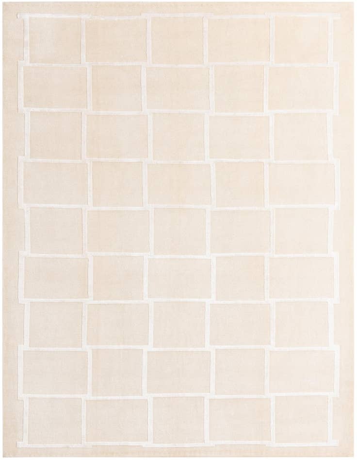Detail image of 6' 9 x 10' Hand Knotted Darya Wool Rug