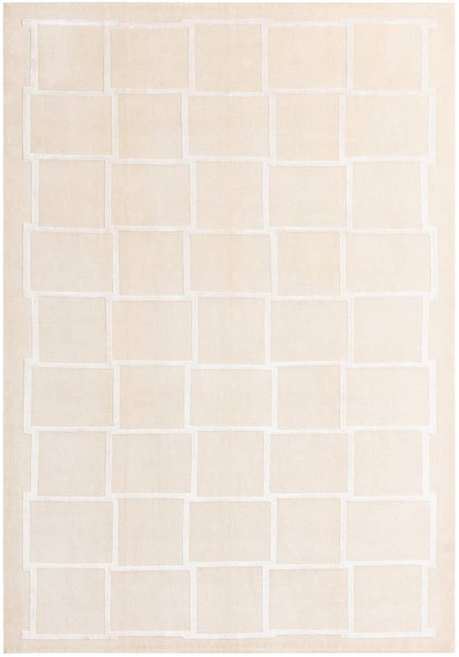 Detail image of 6' 9 x 10' Hand Knotted Darya Wool Rug