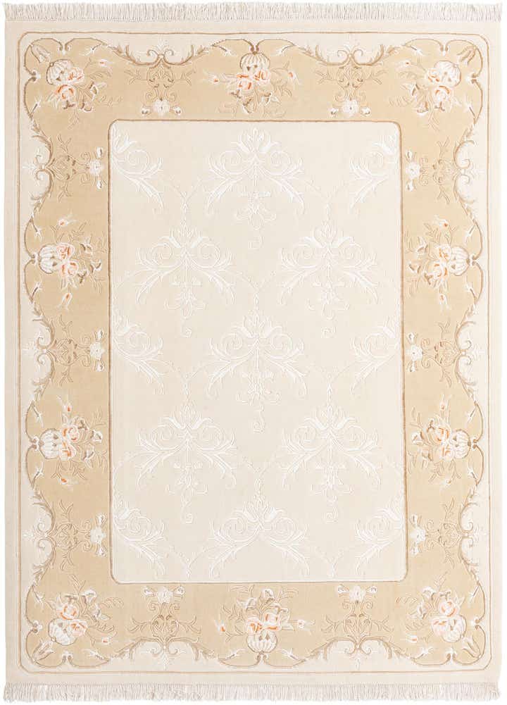 7' x 9' 6 Hand Knotted Darya Wool Rug