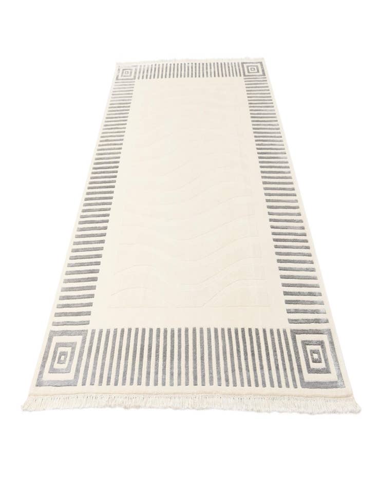 Detail image of 6' 7 x 9' 9 Hand Knotted Darya Wool Rug