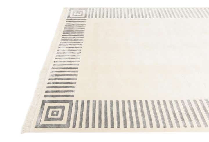 6' 7 x 9' 9 Hand Knotted Darya Wool Rug