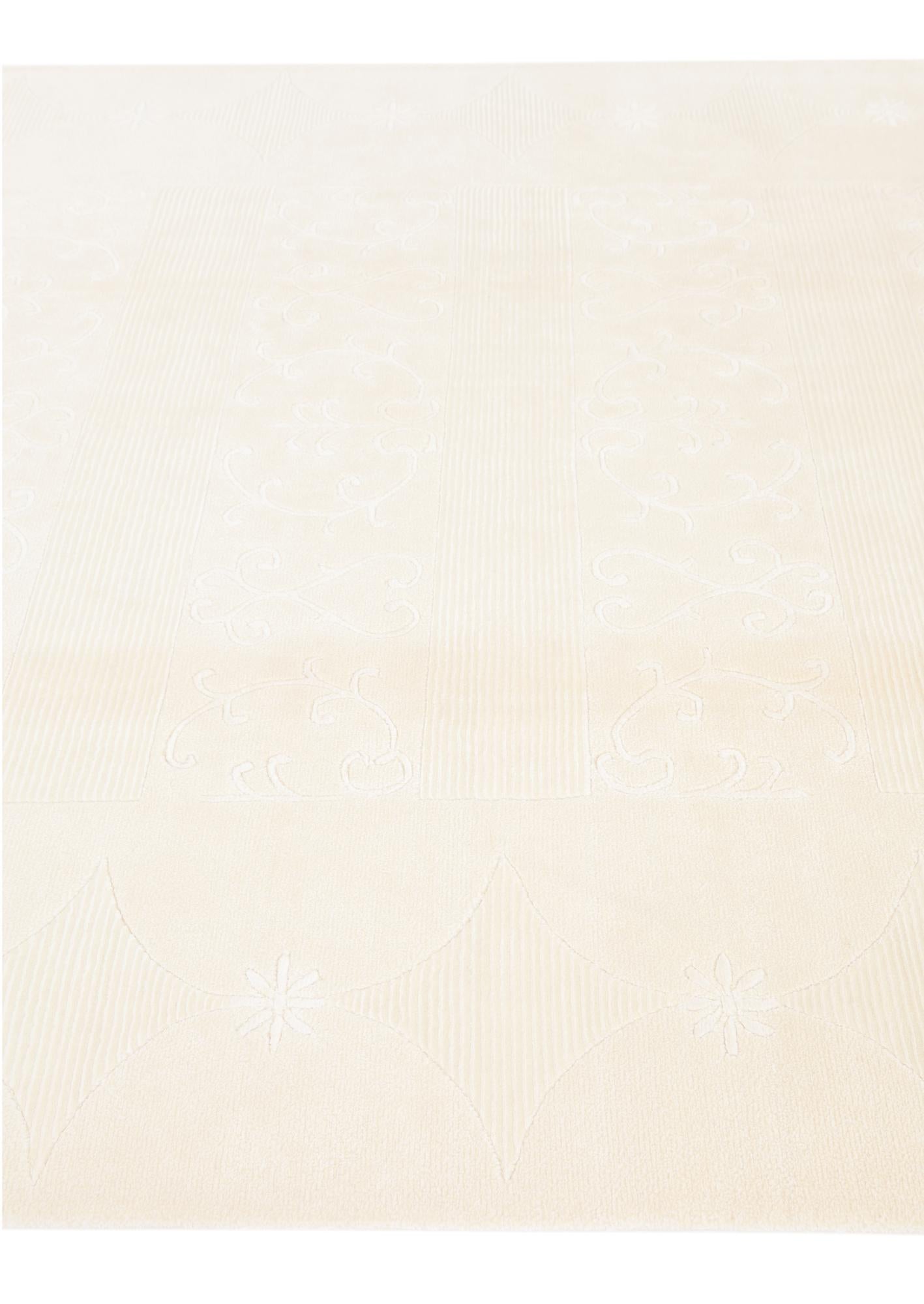 6' 7 x 9' 11 Hand Knotted Darya Wool Rug