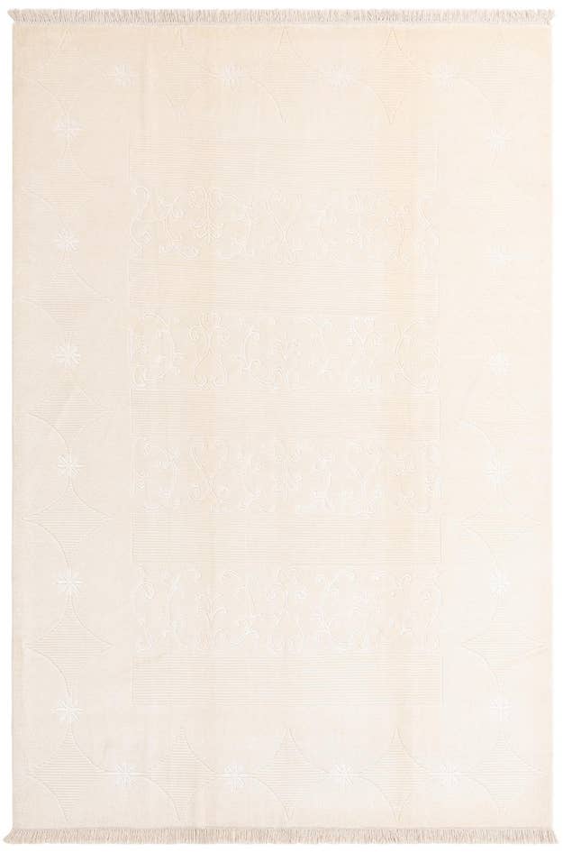 Detail image of 6' 7 x 9' 11 Hand Knotted Darya Wool Rug