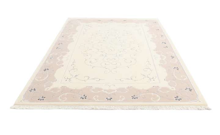 6' 7 x 9' 9 Hand Knotted Darya Wool Rug