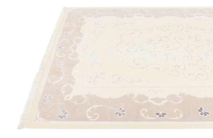6' 7 x 9' 9 Hand Knotted Darya Wool Rug