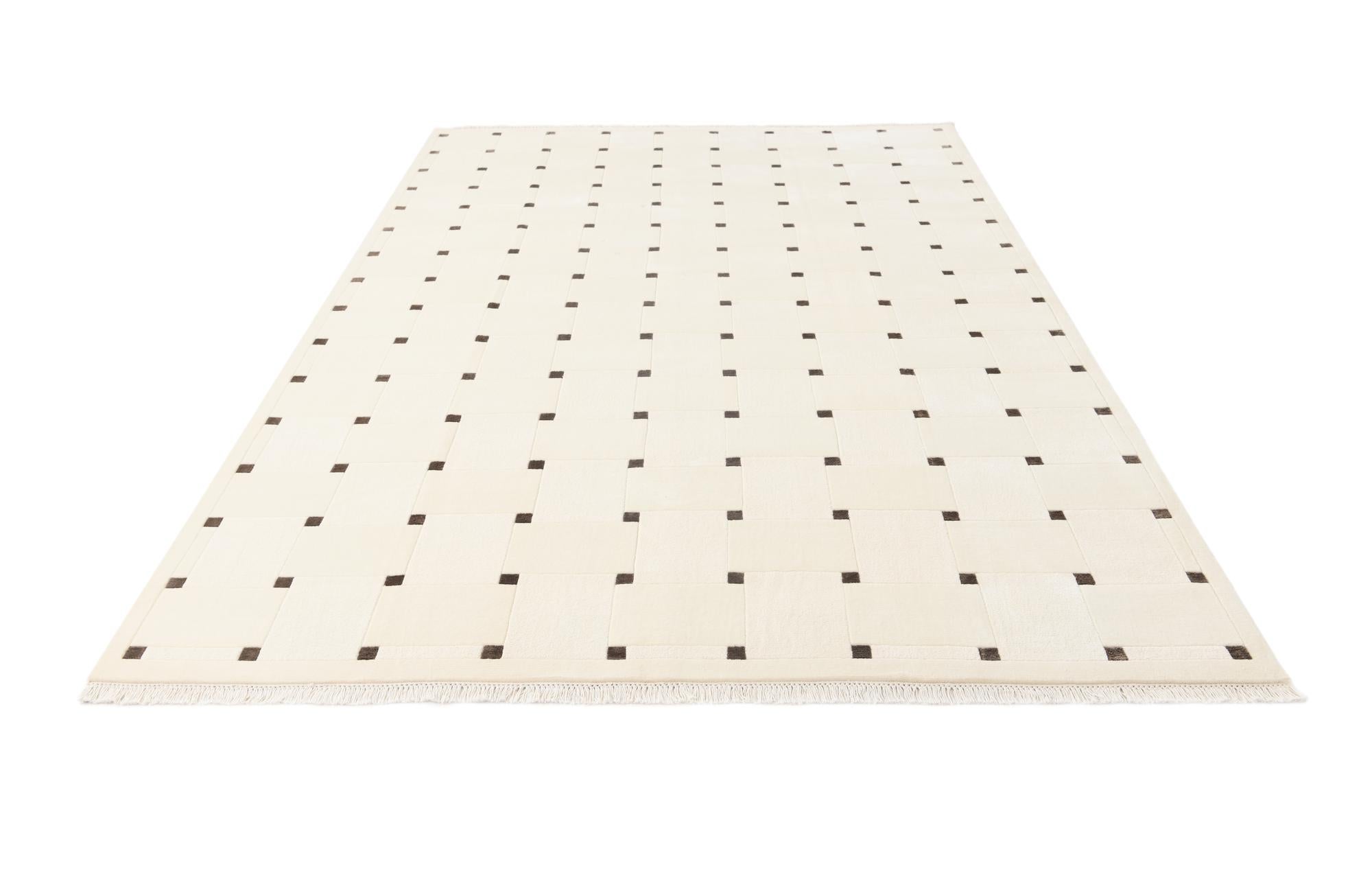 6' 6 x 9' 11 Hand Knotted Darya Wool Rug