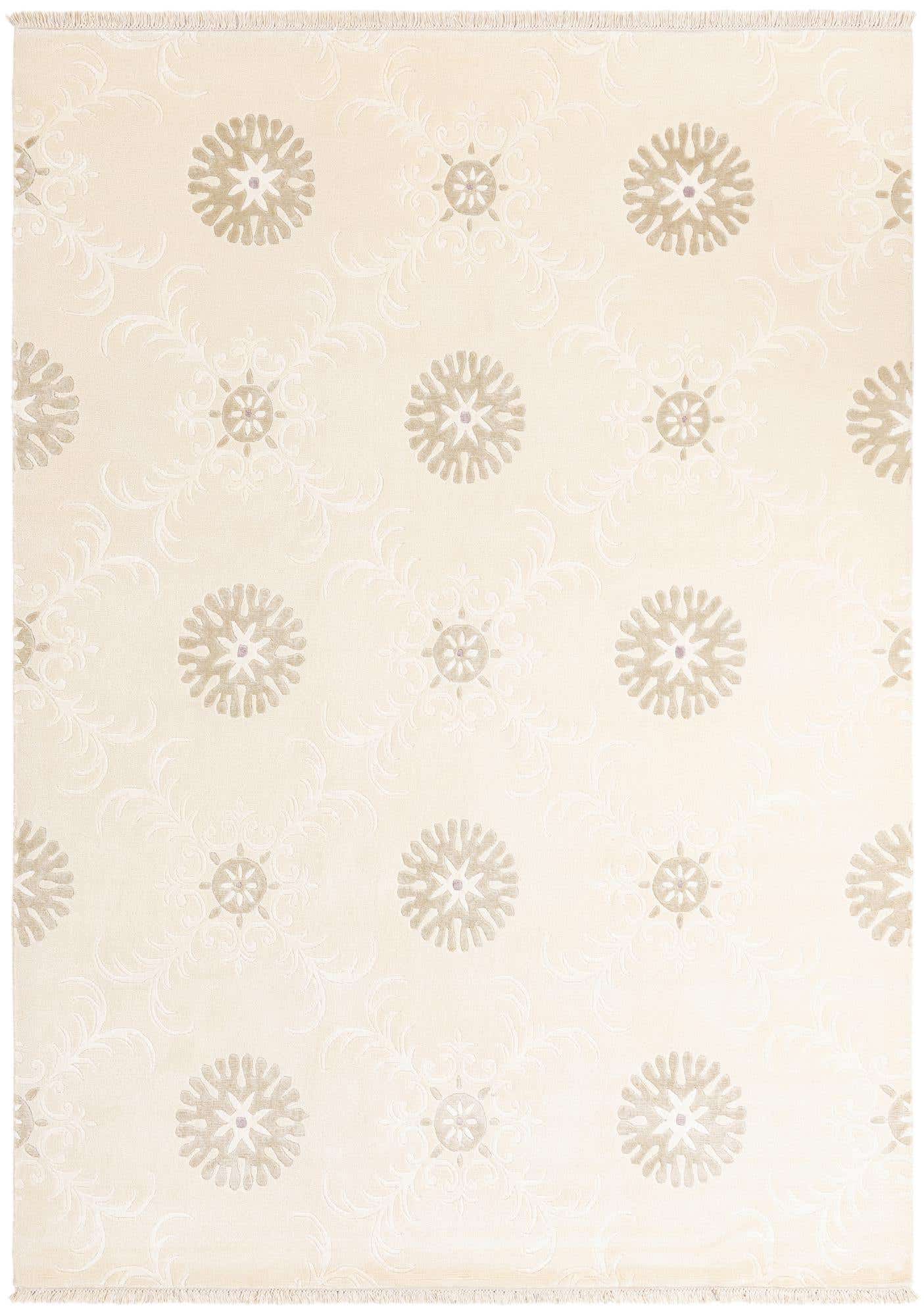 6' 11 x 9' 9 Hand Knotted Darya Wool Rug