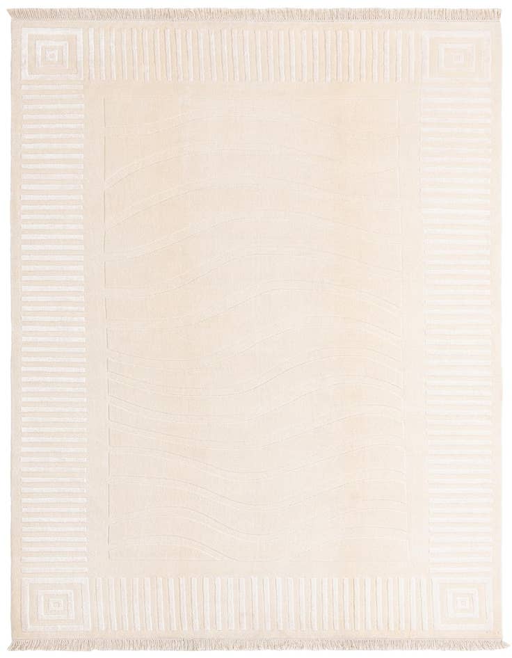 Detail image of 6' 7 x 9' 10 Hand Knotted Darya Wool Rug