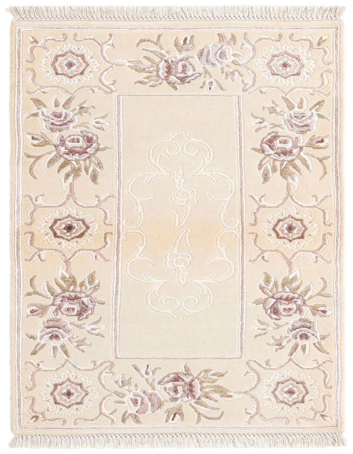 2' 8 x 4' 7 Hand Knotted Darya Wool Rug