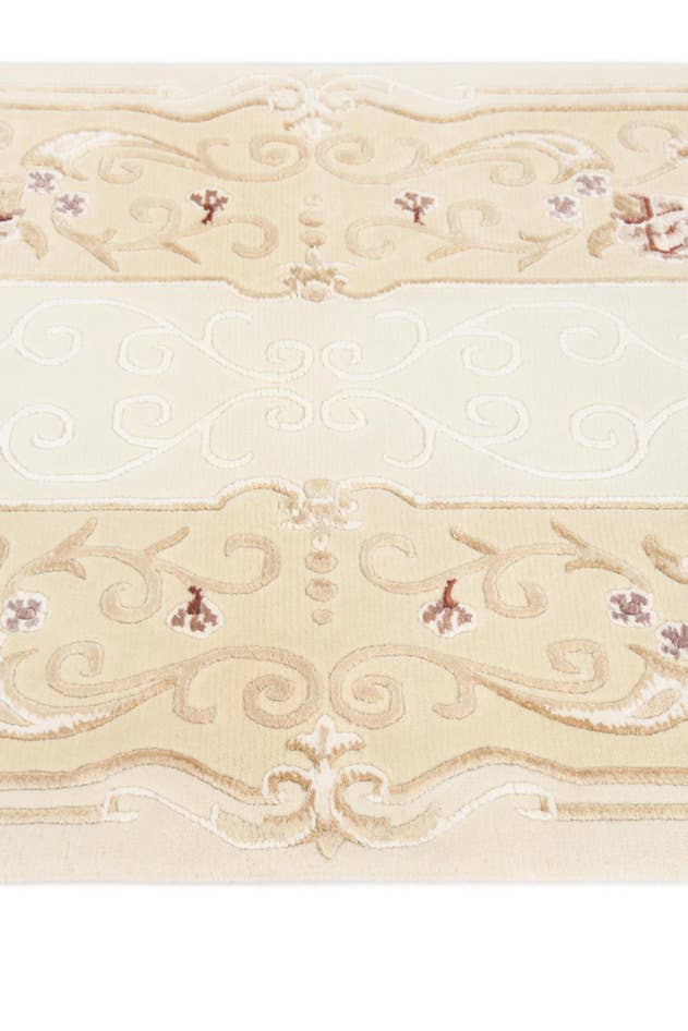 Detail image of 2' 8 x 4' 7 Hand Knotted Darya Wool Rug